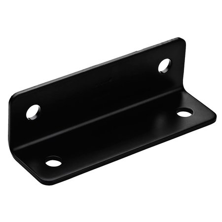 HAMPTON PRODUCTS Hampton 1-5/8 in. H X 5 in. W X 1/8 in. D Black Steel Inside Wide Corner Brace 01-3405-404